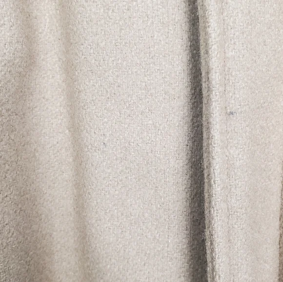 Vintage Tan Bomber Jacket with Red Plaid Lining - Picture 9 of 10